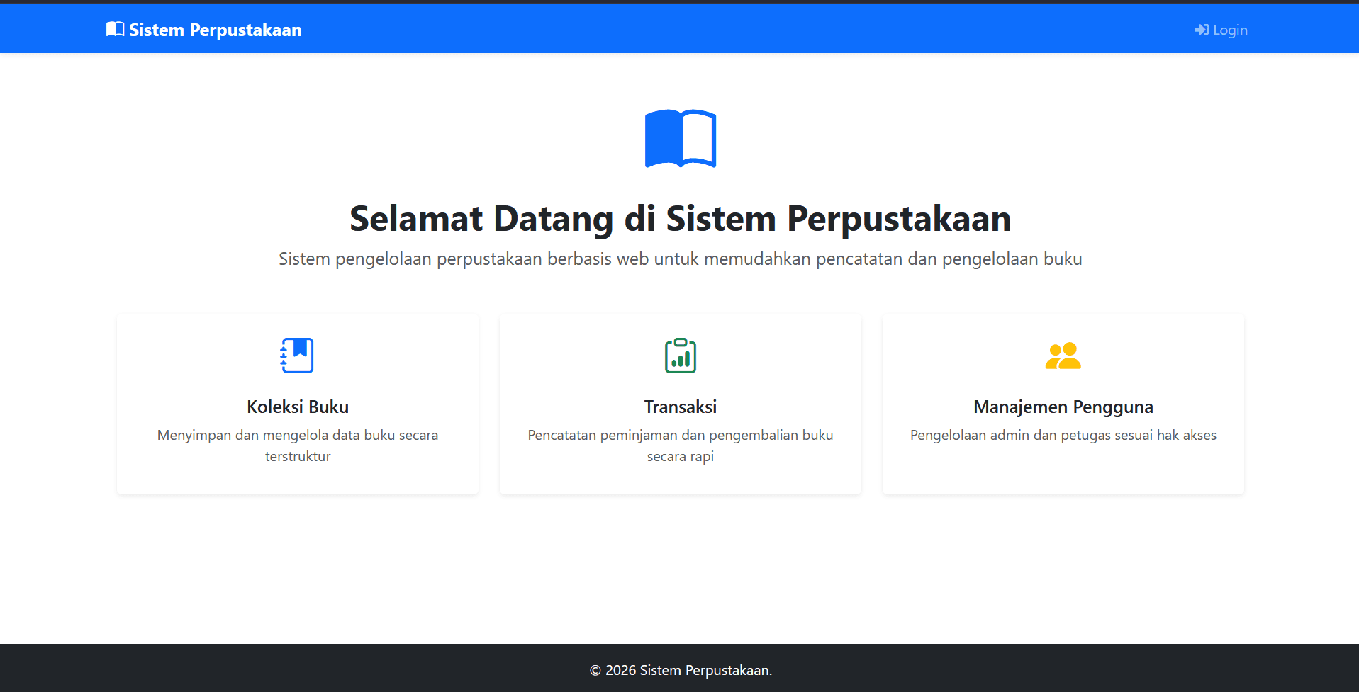 Sistem Perpustakaan